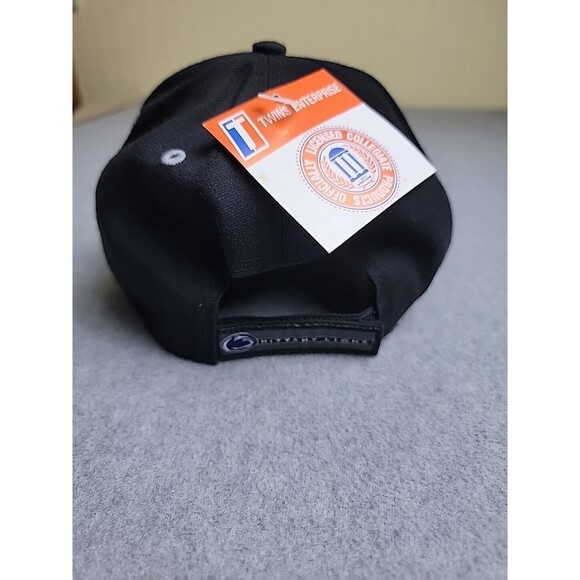 Penn State Nittany Lions Hat Black Strapback Twin Enterprises Embroidered NEW - Picture 5 of 12
